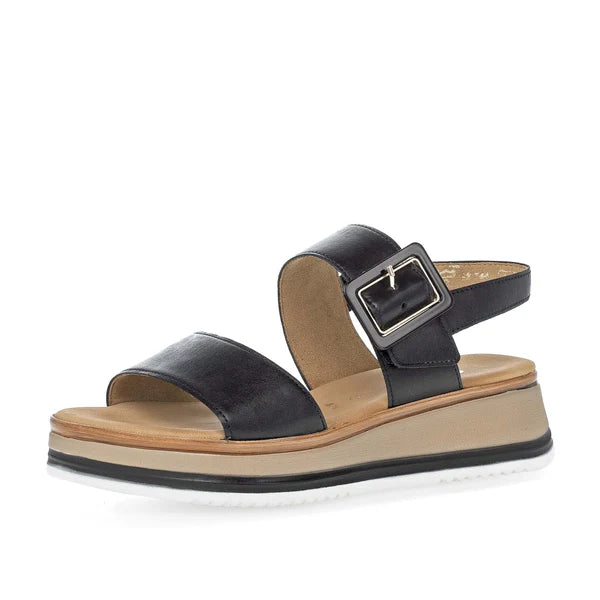 gabor premium sandal women's | black