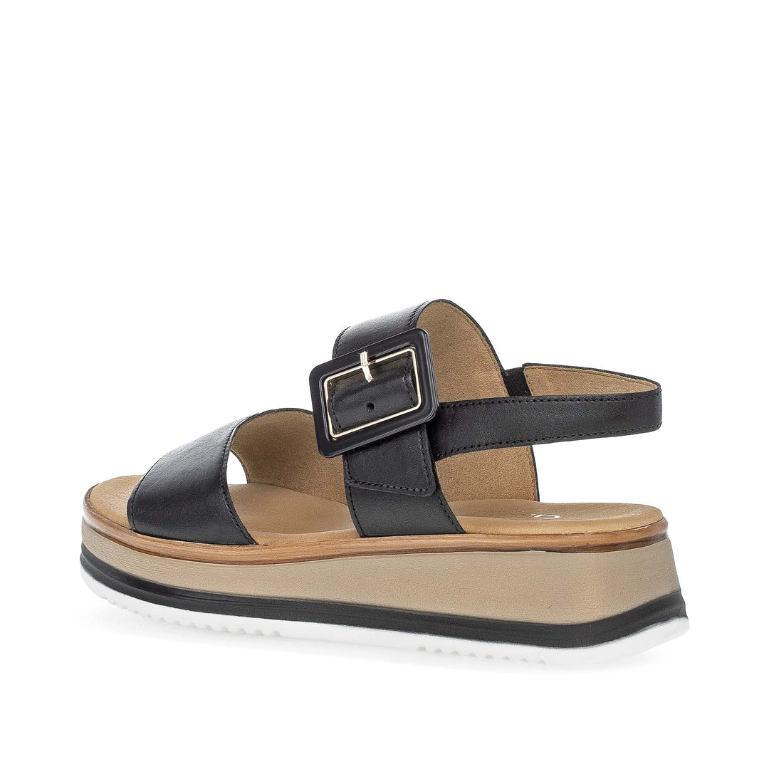 gabor premium sandal women's | black