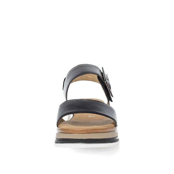 gabor premium sandal women's | black