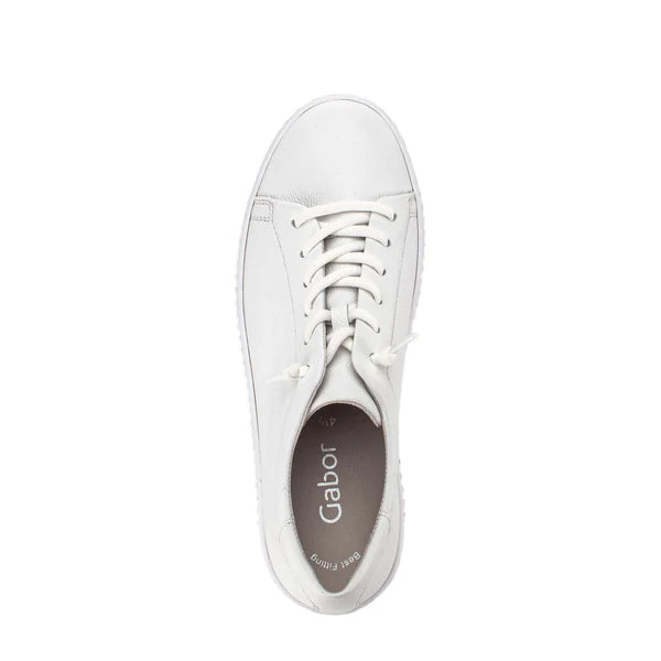 gabor sneaker bungee women's | white
