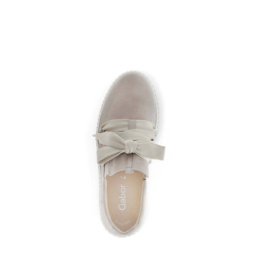 gabor snekaer bow women's | beige