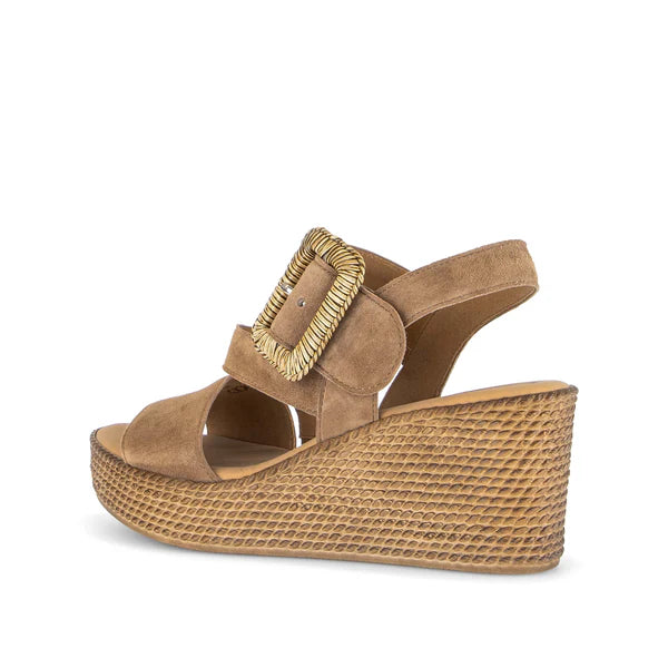 gabor cross strap wedge women's | 