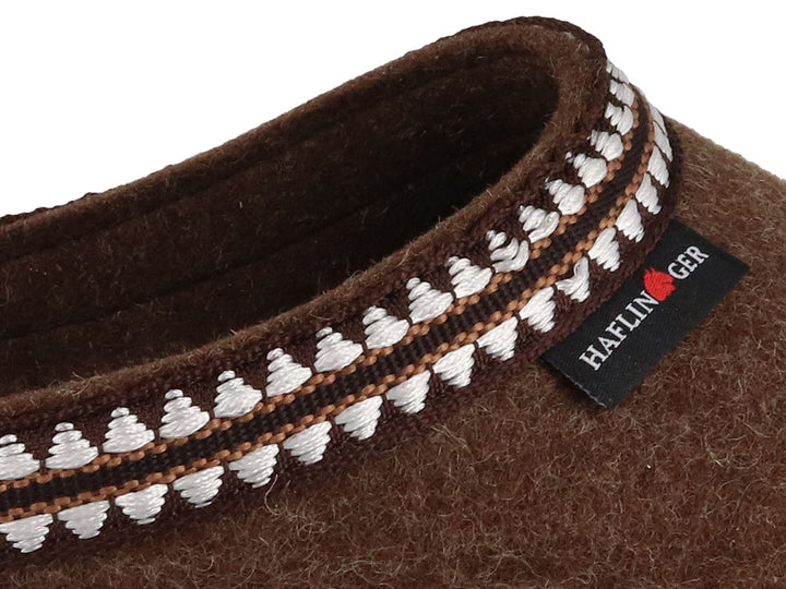 haflinger grizzly lucky men's | chocolate