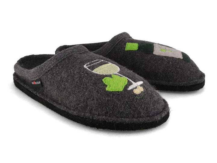 haflinger wine time women's | grey