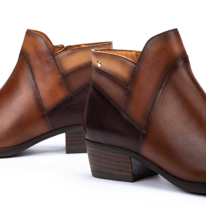 pikolinos daroca short ankle boots women's | cuero