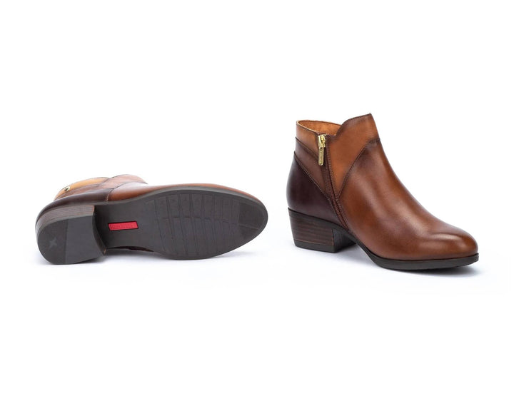 pikolinos daroca short ankle boots women's | cuero
