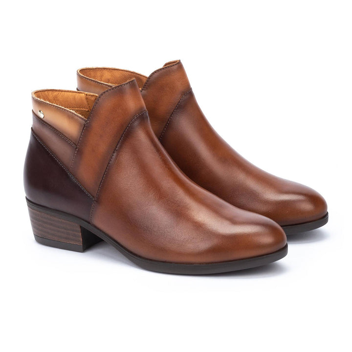 pikolinos daroca short ankle boots women's | cuero