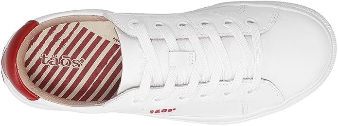taos heart & soul lux women's | white/red