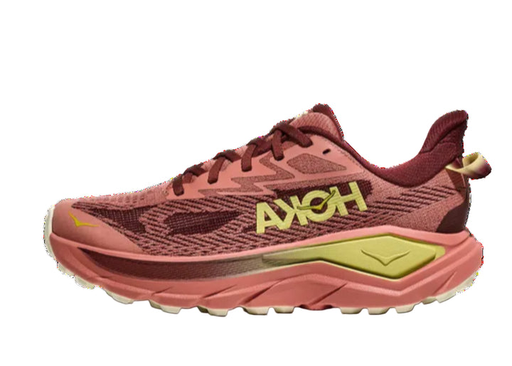 hoka challenger 8 women's | blush/dark cedar