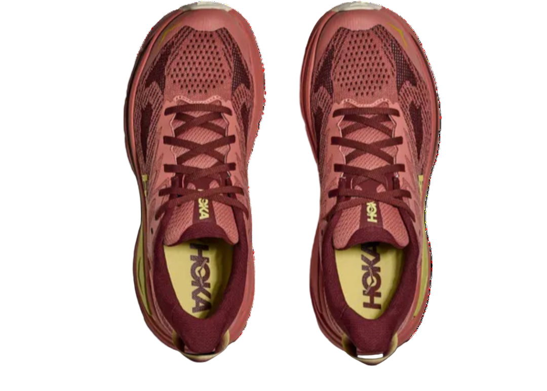 hoka challenger 8 women's | blush / dark cedar