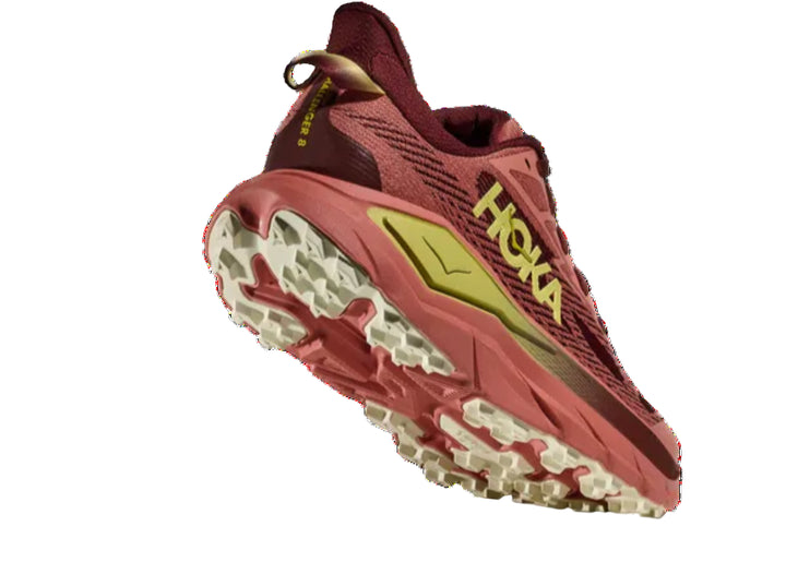 hoka challenger 8 women's | blush / dark cedar
