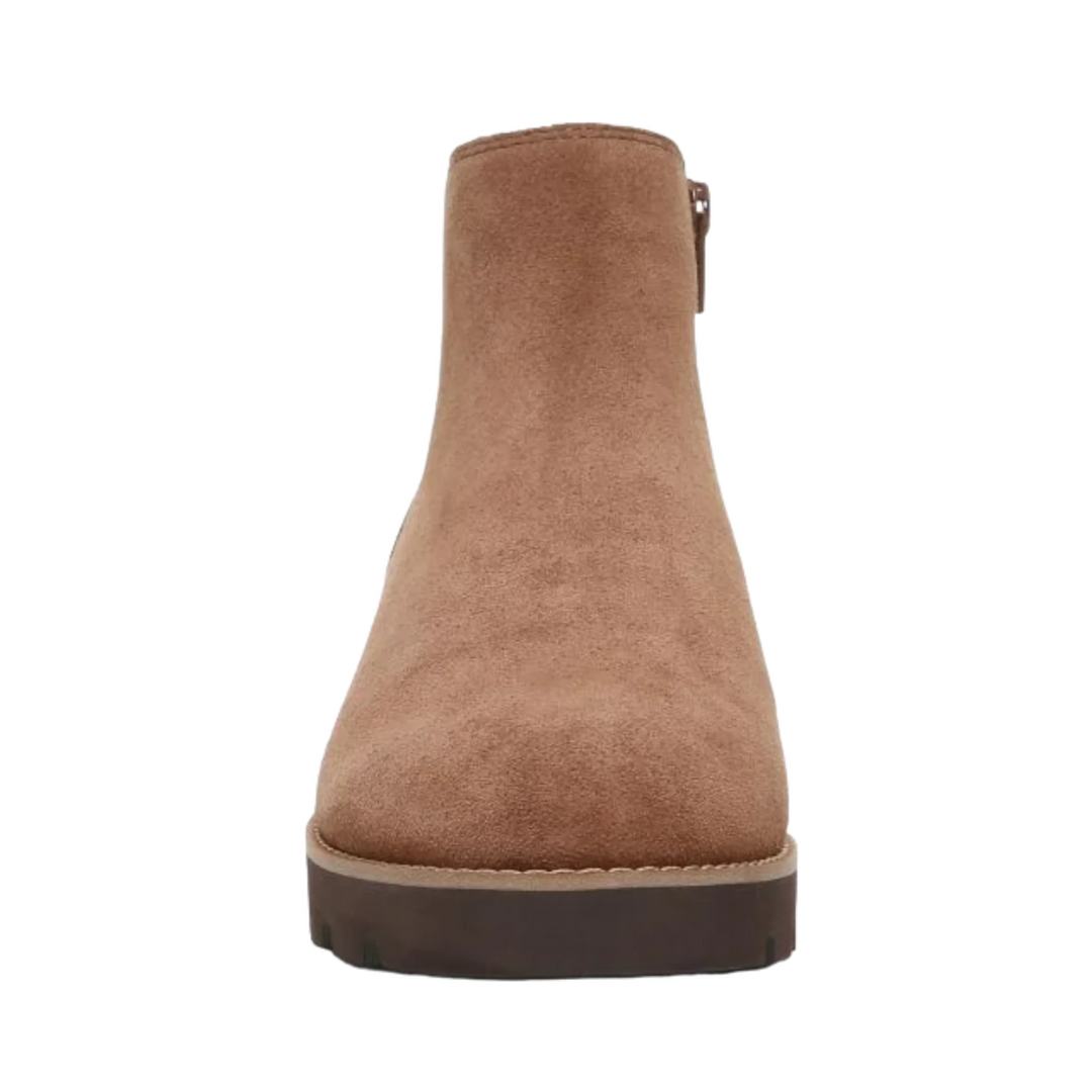 vionic brionie ankle boot women's | monks robe suede