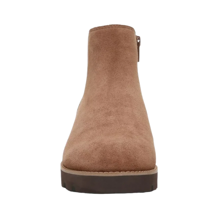 vionic brionie ankle boot women's | monks robe suede