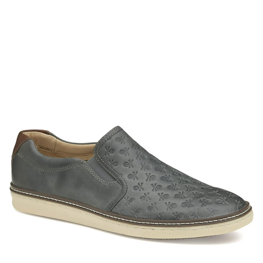johnston murphy mcguffey men's | gray oiled full grain