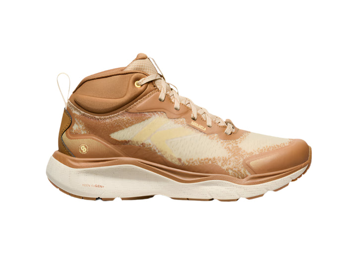 keen leiki mid waterproof women's | safari/chipmunk