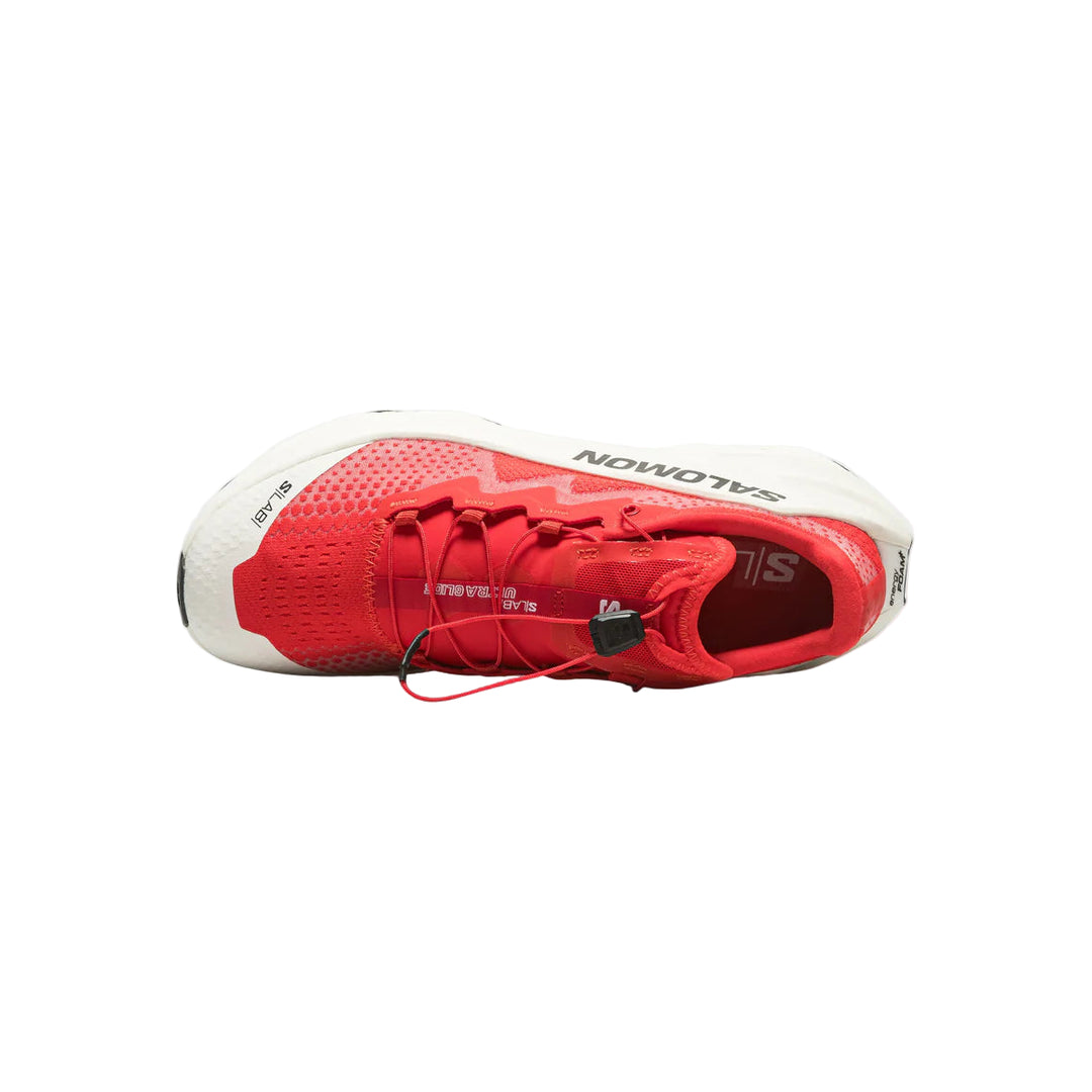 salomon  s/lab ultra glide men's | fiery red / pompeian red / vanilla ice