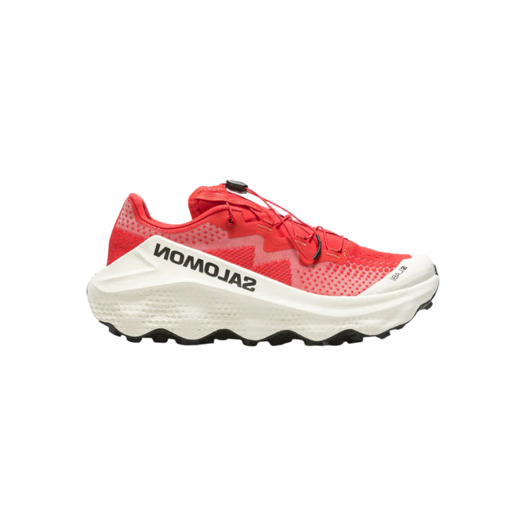salomon  s/lab ultra glide men's | fiery red / pompeian red / vanilla ice