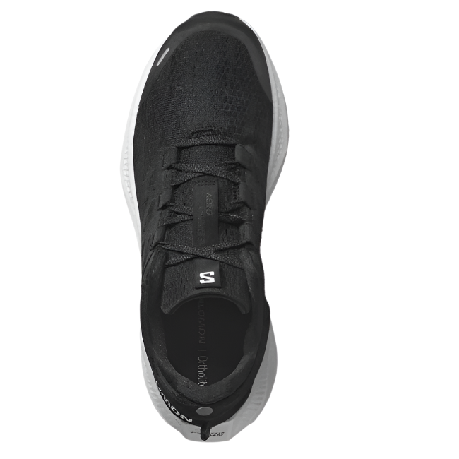salomon aero glide 3 men's | black / white / asphalt