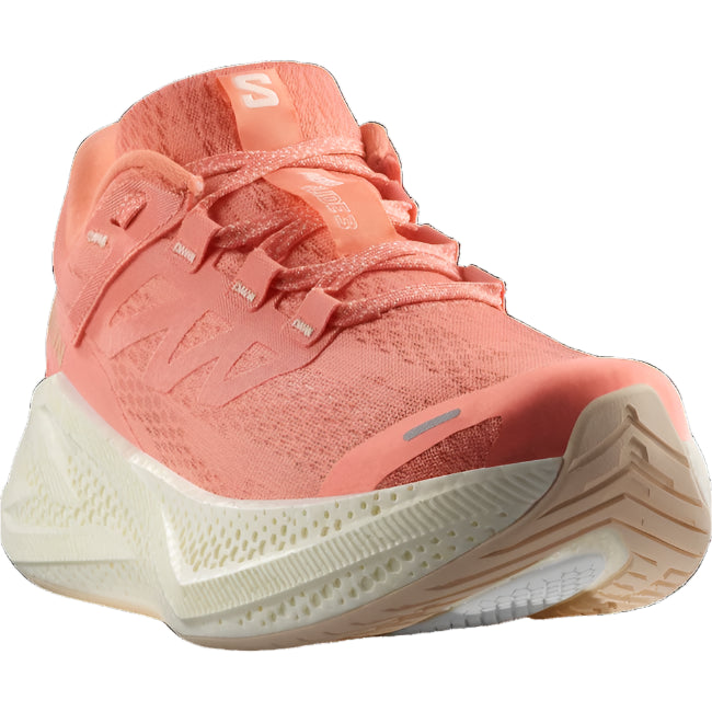salomon aero glide 3 women's | fusion coral/vanilla/peach