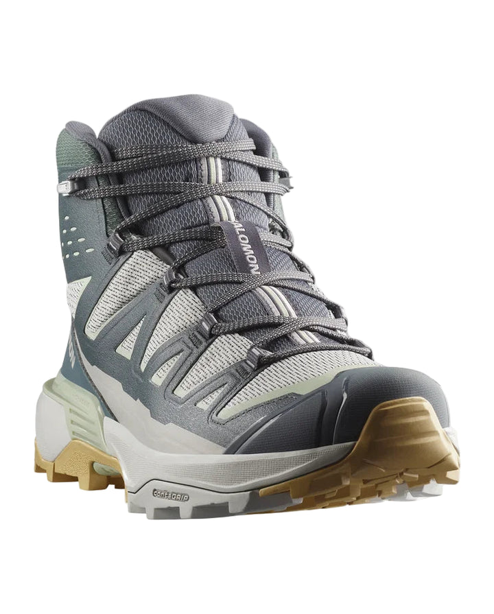 salomon x ultra 360 edge mid gore-tex men's | gray violet / turbulence / sea foam