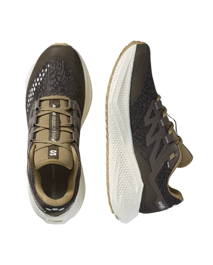 salomon aero glide 3 grvl men's | wren / vanilla ice / coyote brown