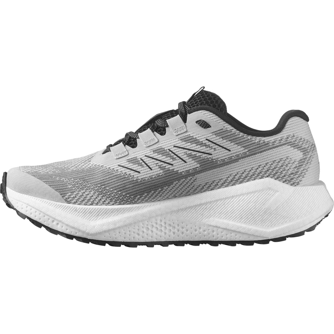 salomon aero blaze 3 grvl men's | lunar rock / white / black