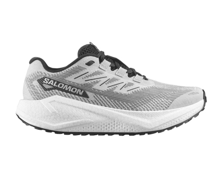 salomon aero blaze 3 grvl men's | lunar rock / white / black