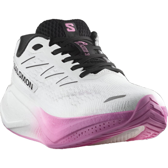 salomon aero blaze 3 women's | white / black / cyclamen