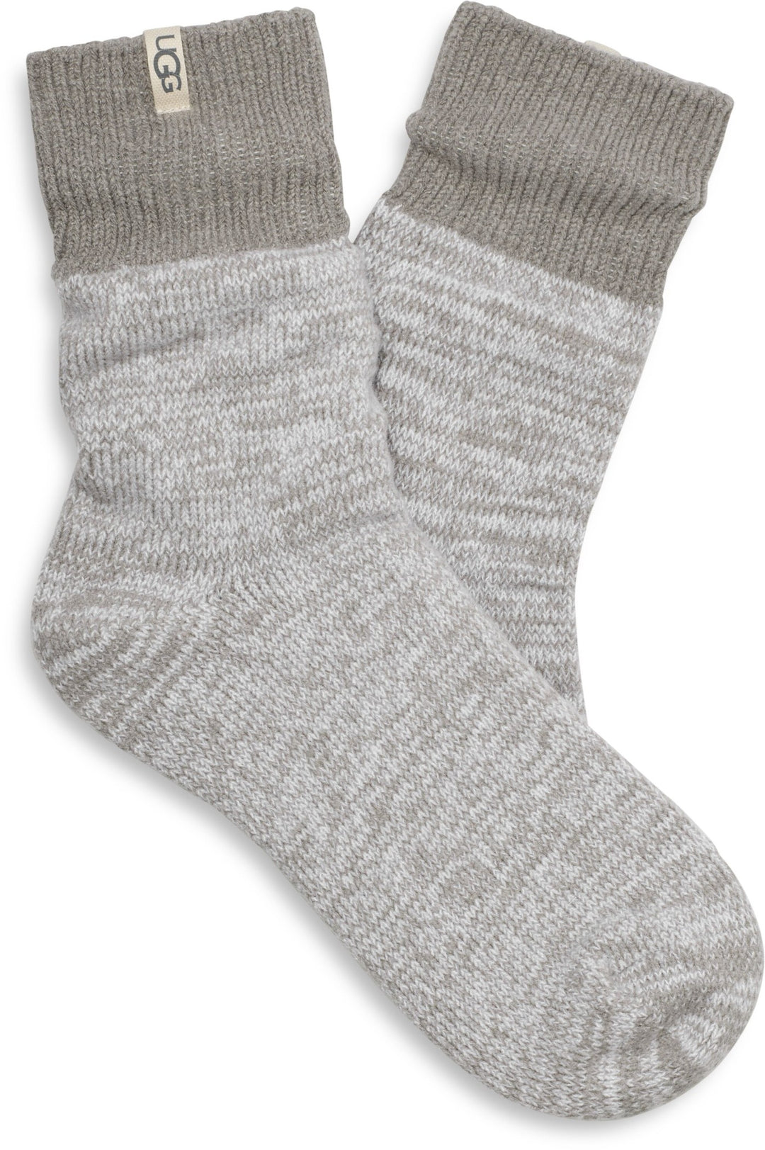 ugg rib knit slouchy crew sock women's | seal
