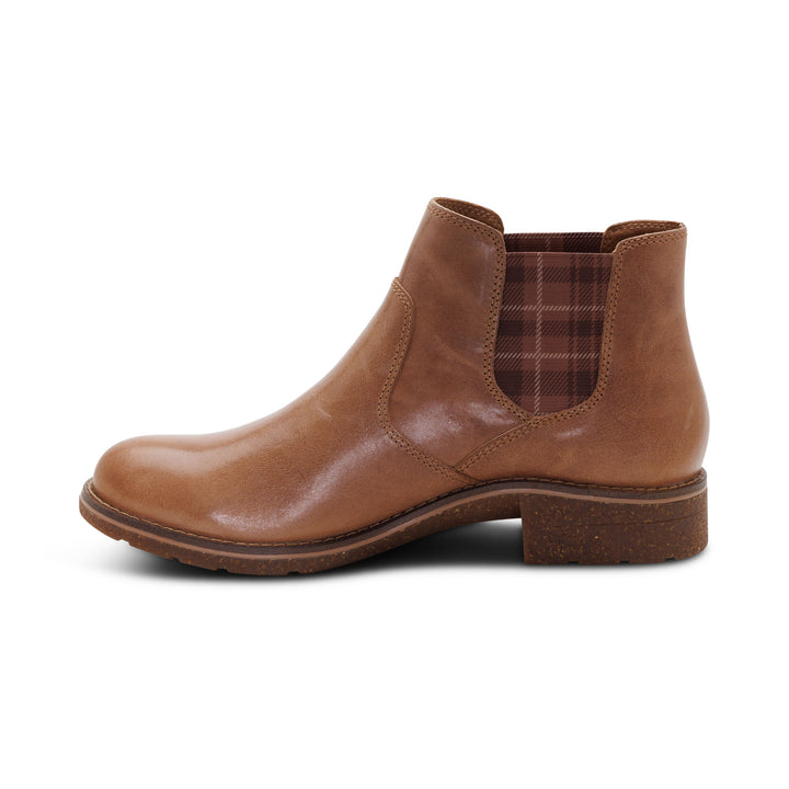 aetrex kaylee arch support chelsea women's | tan