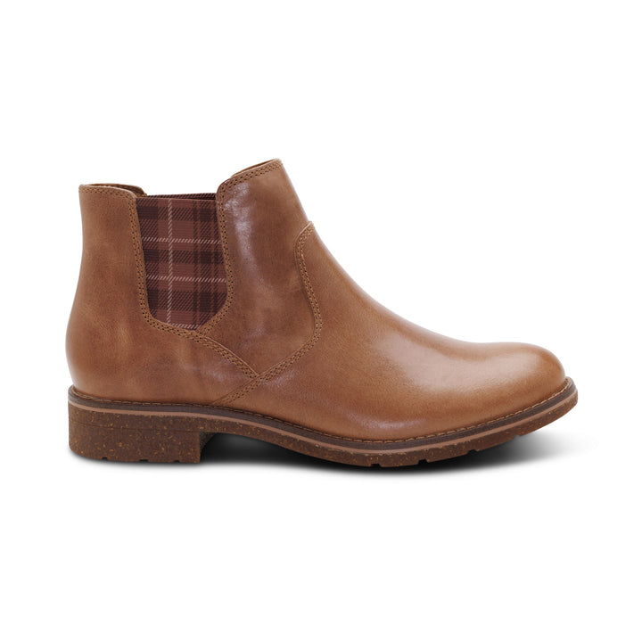 aetrex kaylee arch support chelsea women's | tan