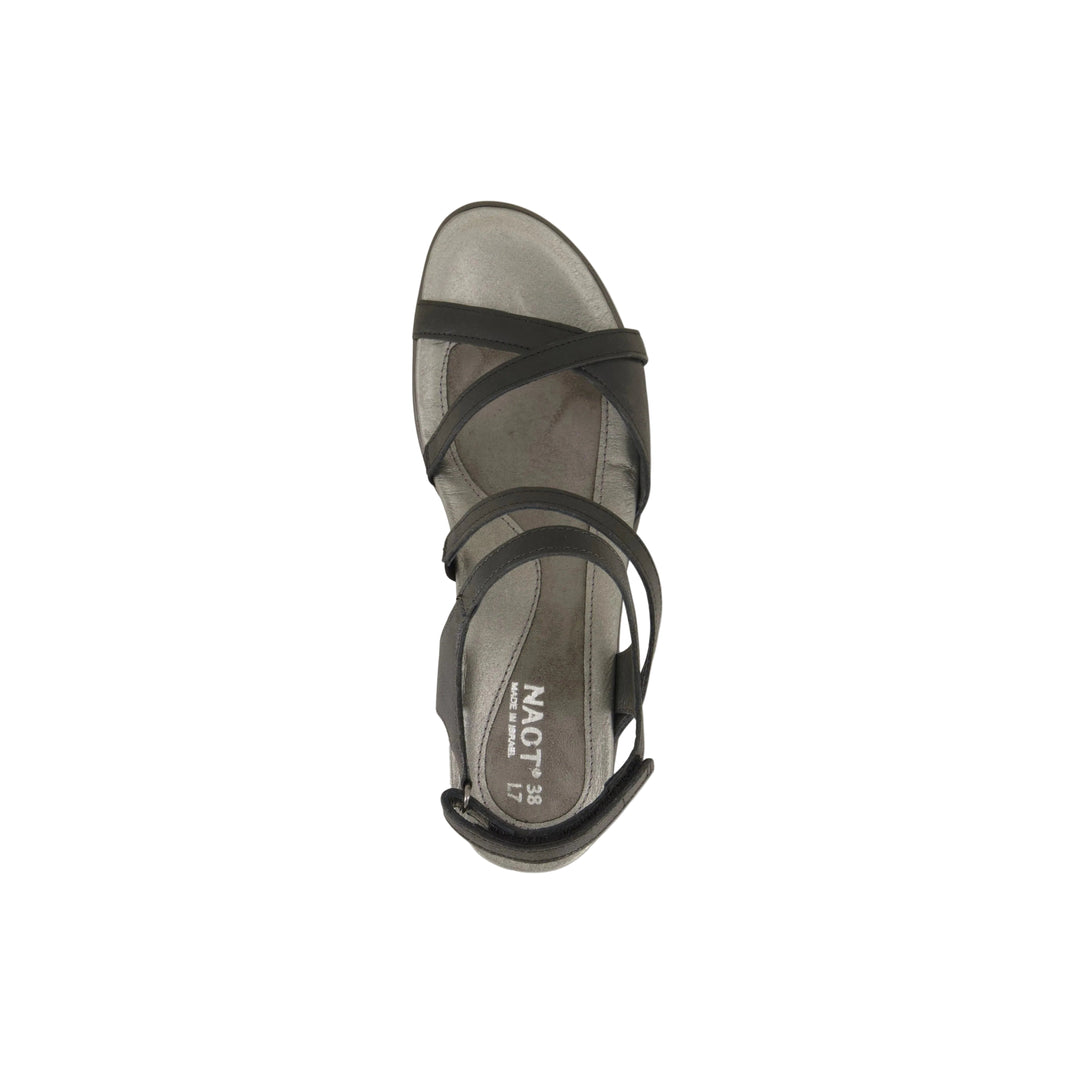 naot limit women's | blk shiny lea