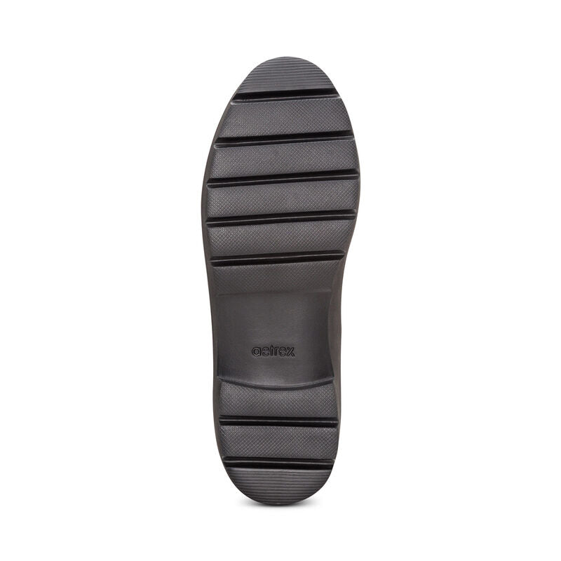 aetrex hannah arch support women's | black