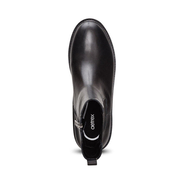 aetrex hannah arch support women's | black