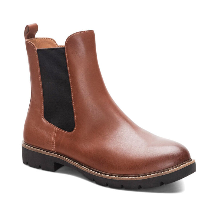 aetrex hannah arch support women's | cognac