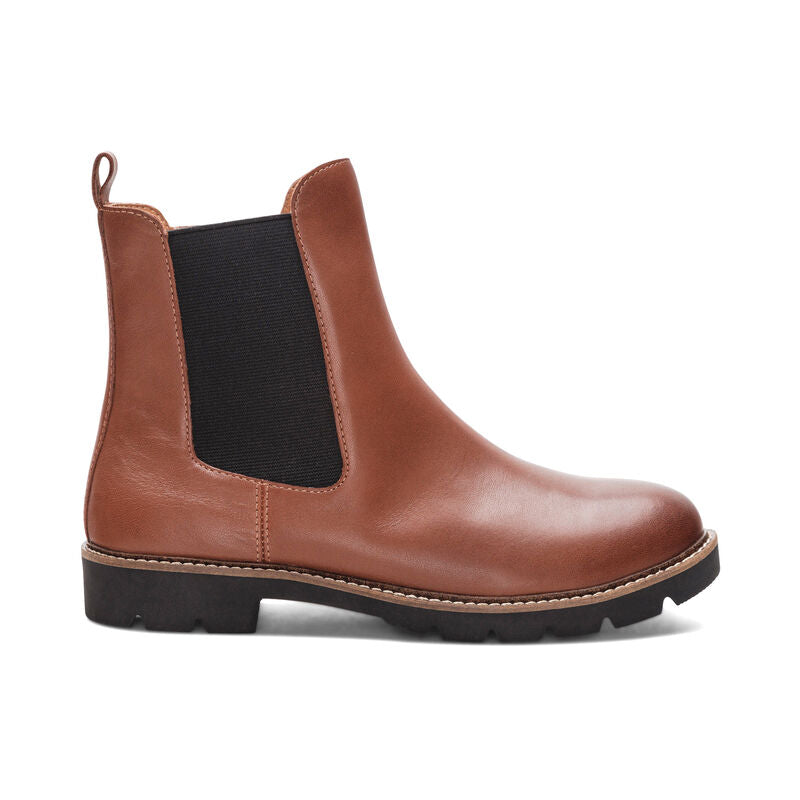 aetrex hannah arch support women's | cognac