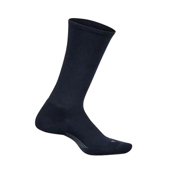 feetures cush casual rib men's | navy