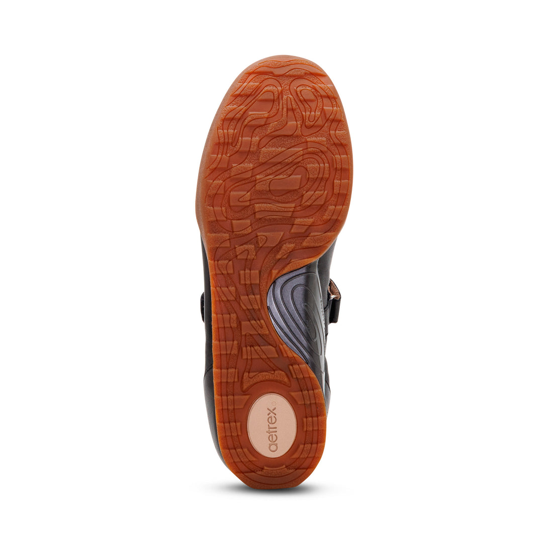aetrex haley women's | black