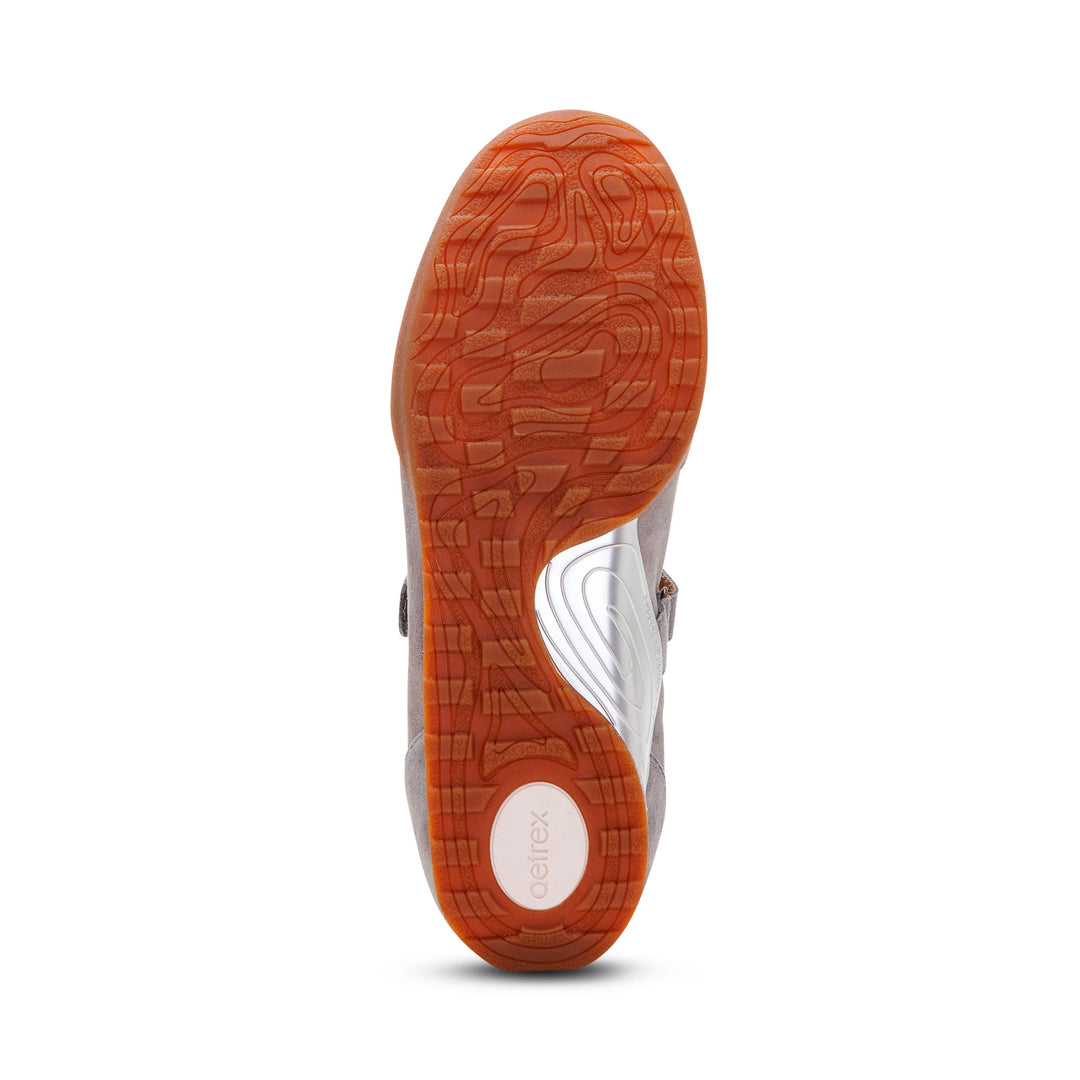 aetrex haley women's | pewter
