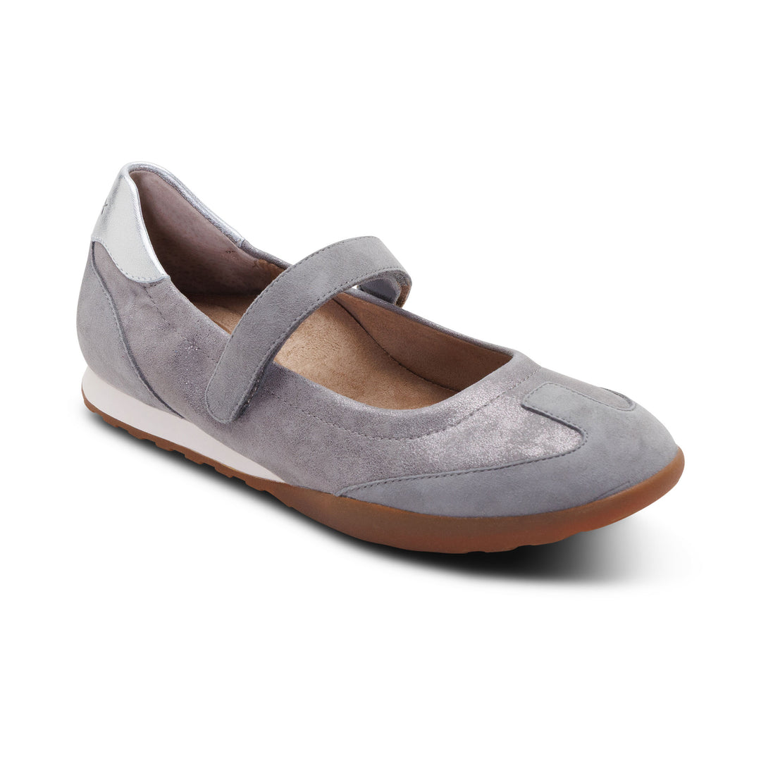 aetrex haley women's | pewter