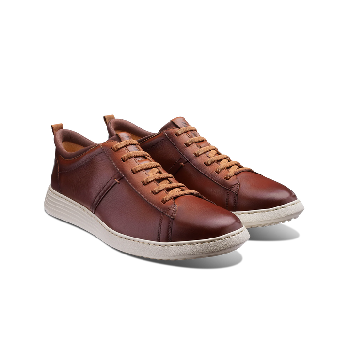samuel hubbard featherlight flight slip-on men's | cognac leather