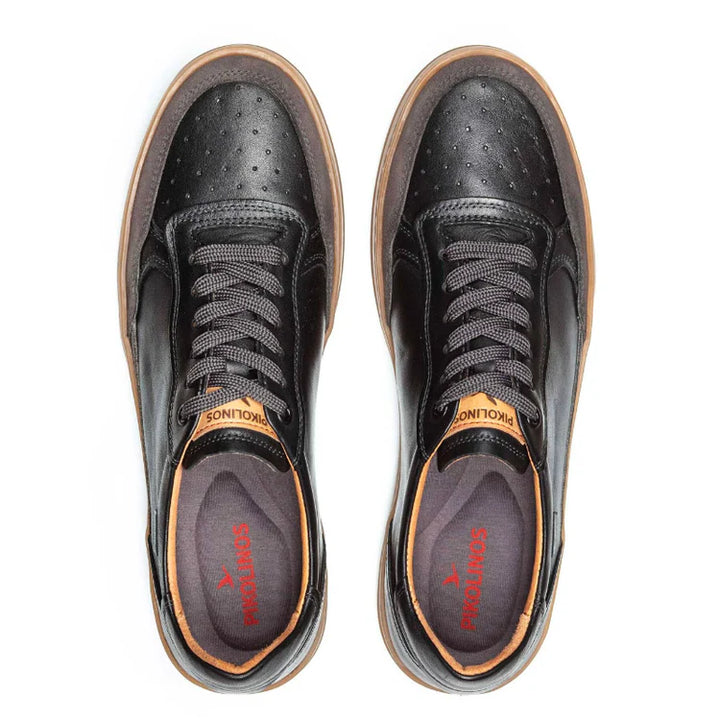 pikolinos xativa lace up sneakers men's | nlack