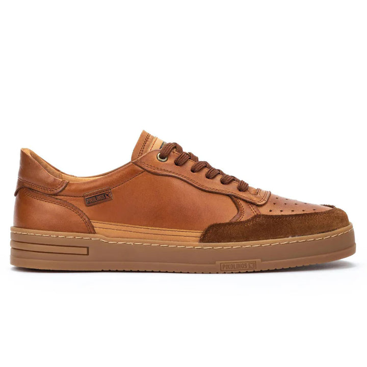 pikolinos xativa lace up sneakers men's | brandy
