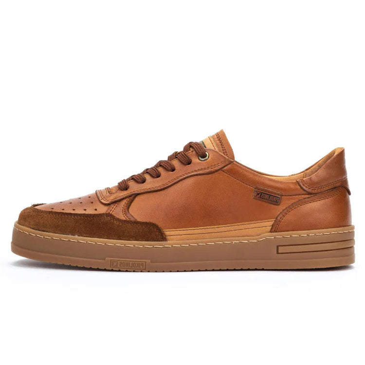 pikolinos xativa lace up sneakers men's | brandy