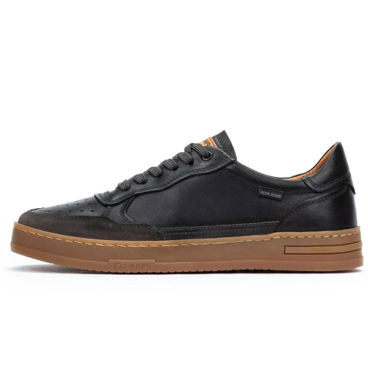 pikolinos xativa lace up sneakers men's | black
