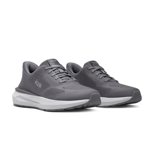 kizik athens 2 knit men's | smoked pearl