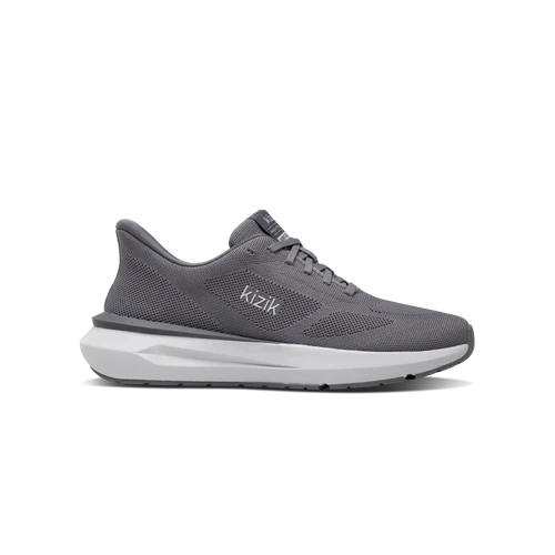 kizik athens 2 knit men's | smoked pearl