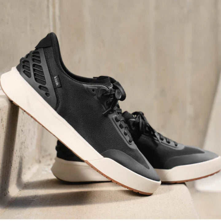 kizik austin men's | black/whitecap gray