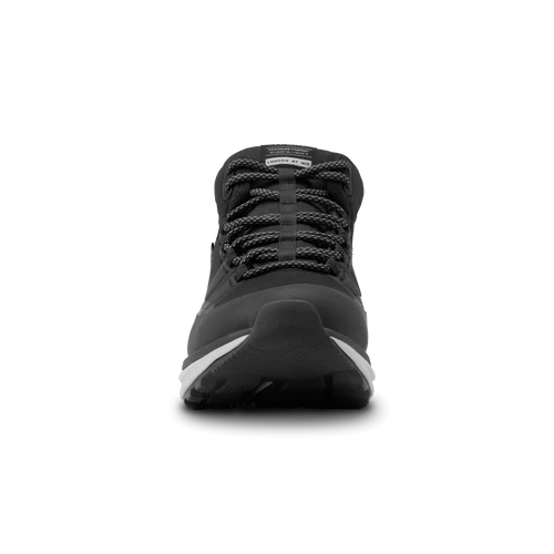 kizik london at mid waterproof men's | black/alloy
