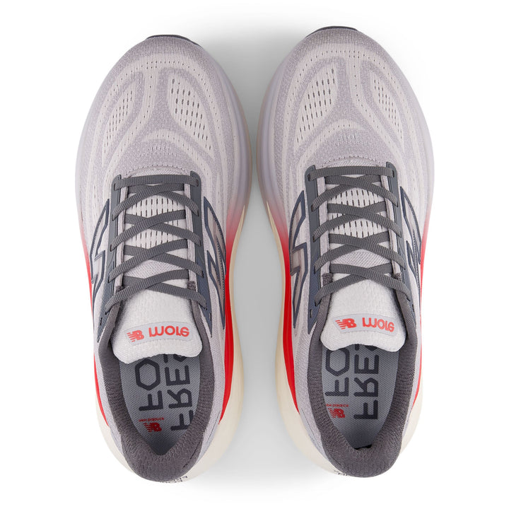 new balance fresh foam x more v6 men's | grey matter/true red